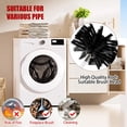 thumbnail image 4 of Dryer Vent Cleaning Brush Kit | 410mm Flexible Nylon Rods Set | Rotary Chimney Duct Cleaner | Industrial Home Kitchen Utility | Adjustable Length | 9 Pieces, 4 of 6