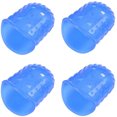thumbnail image 4 of 4pcs Guitar Playing Left Hand Fingertip Protector Ukulele Guitar Fingertip Silicone Protective Cover, 4 of 7