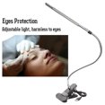 thumbnail image 3 of Desk Lamp, Portable USB LED Table Lamp 360 Degree Twisted Adjustable No Radiation Desk Led Lights With Clip For Makeup Eyebrow Lip  Beauty Salon And Reading, 3 of 8