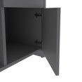 thumbnail image 2 of Bestar Equinox 56W L-Shaped Desk in deep grey & slate, 2 of 7