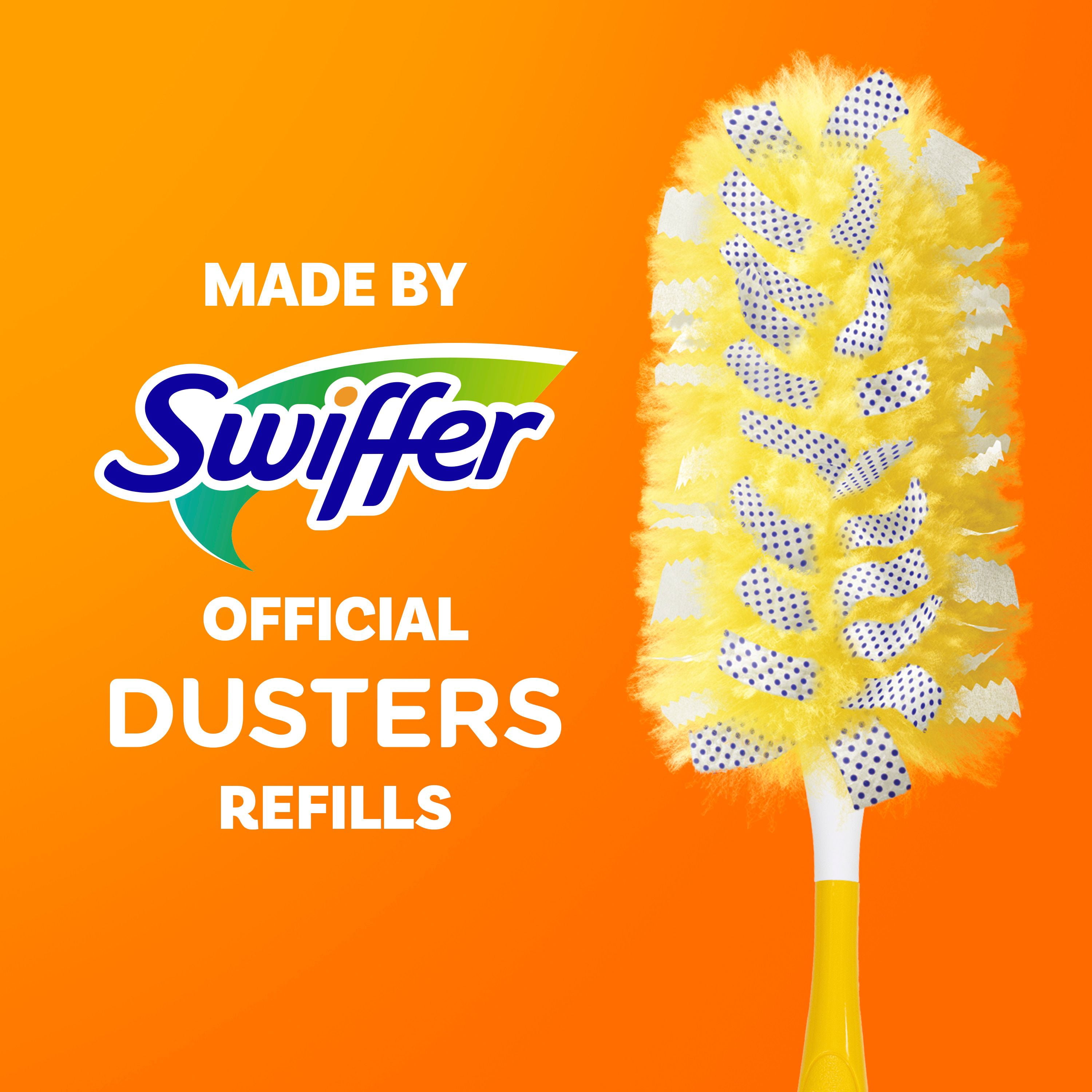 Swiffer Plumeaux Ultra Résistants Multi-Surfaces Recharges de Plumeau pour le Nettoyage, Non Parfumé, 11 Unités