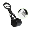 thumbnail image 1 of Dog Cat Pet Pooper Scooper Jaw Poop Scoop Clean Pick Up Waste Long Handle Black, 1 of 9