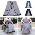 thumbnail image 1 of Ruiboury Stay Warm And Dry Windproof Lower Body Leg Cozy Cover Convenient And Practical Cover Legs Completely black, 1 of 6