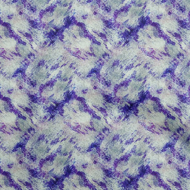 oneOone Cotton Flex Blue Fabric Texture Sewing Material Print Fabric By The Yard 40 Inch Wide