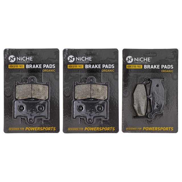 Niche Complete Organic Brake Pad Set for Suzuki B-King Motorcycle MK1002646