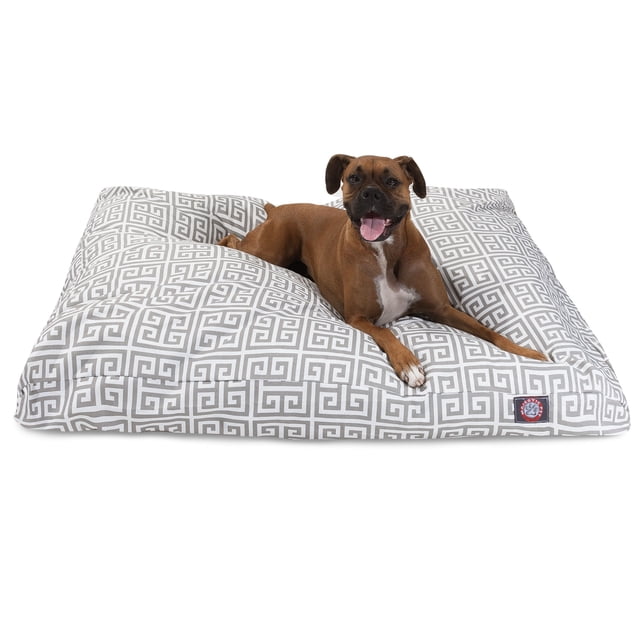 Majestic Pet Towers Rectangle Lit pour Animaux - Gris - Moyen