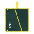 thumbnail image 3 of FAGINEY Pochette de Rangement pour Clé à Molette, Sac de Rangement, 1pc Toile Durable 6/8/10/12/14/25 Poches Clé à Molette Sac de Rangement Vert, 3 of 3