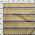 thumbnail image 2 of oneOone Cotton Poplin Fabric Chevron Ikat Print Fabric By Yard 56 Inch Wide, 2 of 4