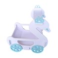 thumbnail image 2 of DOLITY Maison pour Chat Lit pour Chat d'Intérieur Robuste, Mobilier, Interactif, Condo pour Chat, Lit pour Chat Bleu, 2 of 9
