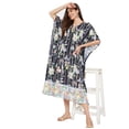thumbnail image 3 of Caftans Longs pour Femmes Grande Taille Robe Caftan Robe de Soirée Fête Été Plage Robe d'Été Manches Kimono Longues Robes Décontractées en Ligne, 3 of 7