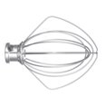 thumbnail image 3 of becaristey Agitateur de Crème pour Oeufs Type Inoxydable Accessoire de Mélangeur Fournitures Mélangeur à Tête Inclinable Robuste Artisanat Outils de Cuisine Multifonctionnels Farine Type1, 3 of 6