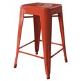thumbnail image 1 of AmeriHome BS24ORNGS Tabouret de Bar en Métal Orange Loft 24 Pouces, 1 of 2