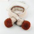 thumbnail image 4 of Foulard pour Enfants Garçons Filles Hiver Chaude Foulards Cache-Cou, 4 of 5