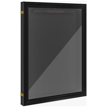 HOMCOM Vitrine pour Maillot, Boîte d'Ombre en Acrylique pour Chandail de Sport