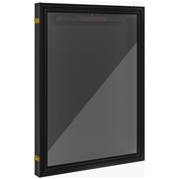 HOMCOM Jersey Display Frame Case, Acrylic Sports Shirt Shadow Box