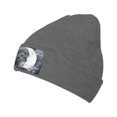 thumbnail image 1 of ZICANCN Bonnet Tricoté-Moon Boy Books Bonnet d'Hiver Doux Chaud Classique pour Hommes Femmes Nuages Lanterne Lecture Rêve, 1 of 6