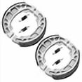 thumbnail image 3 of Caltric Front & Rear Brake Shoes Compatible With Honda C70 C-70 Passport 70 1980-1983, 3 of 4