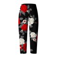 thumbnail image 5 of Pantalons d'Été Décontractés pour Femmes avec Poches et Imprimé, 5 of 5