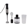 thumbnail image 2 of 4 In 1 Multifunctional Hand Blender Stainless Steel Food Processor 700ml Mixing Cup 500ml Meat Grinding Bowl US Plug 110V, 2 of 9