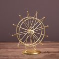 thumbnail image 1 of European Creative Metal Crafts Iron Ferris Wheel Model Decorations Home Wine Cabinet Porch Decoration, 1 of 7