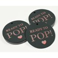 thumbnail image 3 of Inkdotpot Pack Of 50 Real Rose Gold Foil Paper Tags Ready To Pop Baby Shower Favor Hang Tags, 3 of 6