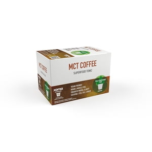 Micro-Ground Soluble Café avec MCT Poudre, entièrement à base végétale Keurig Compatible Pod