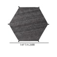 thumbnail image 2 of Trampoline Shade Cover Trampoline Cover Trampoline Sun Shade Cover Sun Protection Trampolines Antis Trampoline Cover Accessories for Outdoor Backyard Playground, 2 of 7