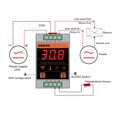 thumbnail image 4 of Tuya Smart Life WIFI Temperature Sensor Heating Boiler Cool Controller Remote Switch Thermometer Thermostat Alarm App Control ,Easy to Install, 4 of 7