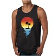 thumbnail image 1 of Débardeur pour Hommes Nouvelle Mode Décontractée Débardeur d'Été pour Hommes à Imprimé Floral Camisole Sport à Col Rond, 1 of 1