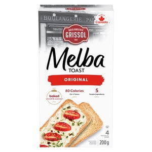 Boulangerie Grissol Melba Toast Plain, Dare