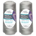 thumbnail image 1 of UNIQUE CREATIV TRULOCK 40 wt Polyester Serging Thread 1500 m (1640 yd) Cone, Grey, 1 of 3