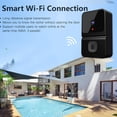 thumbnail image 4 of EGNMCR Smart Wireless Remote Video Doorbell Intelligent Visual Doorbell Home Intercom HD Night Vision Wifi Rechargeable Security Door Doorbell WiFi doorbell, 4 of 9