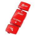 thumbnail image 1 of Bouton de Commutation Latérale de Console de Voiture 2S F22 F23 2014 à 2018 Rouge, 1 of 8
