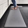 thumbnail image 1 of Kitchen Mat  2PCS Kitchen Rugs  Cushioned Anti Fatigue Kitchen Mats for Floor  Non-Slip Standing Desk Mat  Waterproof Kitchen Rug Set for Kitchen  Floor  Office, 1 of 5