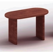 Ourlova 70 Oval Dining Table for 6 to 8 People Long Large Kitchen Table with Thick Sturdy Wooden Base Farmhouse Dining Room Table for Kitchen Living Room Office -Brown