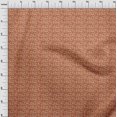 thumbnail image 3 of oneOone Viscose Chiffon Fabric Paisley Block Printed Fabric 1 Yard 42 Inch Wide, 3 of 4