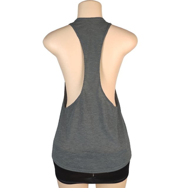 Timegard Womens Tank Top Summer Athletic Sleeveless Racerback Casual Comfy Workout Tee Top Solid Color