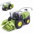 thumbnail image 4 of Simulation Harvester 1:42 Alloy Farm Vehicle Model Toy Birthday Gift Party Favor Toy for Kids Children (Green), 4 of 8