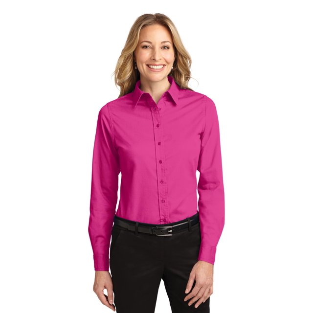 Port Authority Chemise à Manches Longues Facile d'Entretien pour Femmes L608