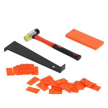 Dioche Wood Floor Installation Tools Laminate Floors Install Spacers Tapping Block Rubber Hammer Kit,Laminate Floor Installation Tool