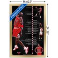 thumbnail image 2 of Michael Jordan - Timeline Wall Poster, 22.375" x 34" Framed, 2 of 4