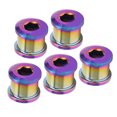 thumbnail image 4 of Cycling Chainring Wheel ,  Alloy Durable Single Chainring  Light Weight  For Mountain Bike Colorful, 4 of 8