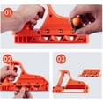 thumbnail image 3 of Plasterboard Fast Cutter Plasterboard Edger Precise 45° 60° Gypsum Board Hand Plane With 10 Drywall Edge Chamfer Woodworking Hand Tool Cutting For Drywall Plasterboard, 3 of 7