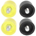 thumbnail image 1 of Rubber Striking Head Striking Head Tips Rubber Striking Head Tips Mallet Accessories 2 Set Rubber Striking Head Hammer Replacement Tips Set Mallet Accessories Yellow BlackDia 30mm, 1 of 8