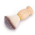 thumbnail image 3 of Brosse à Raser pour Hommes, Texture Bois Massif Design Manche Bois Massif Durable Brosse de Salon de Coiffure avec Base Planaire pour Salon de Coiffure pour Maison, 3 of 8