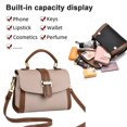 thumbnail image 4 of Women's Leather Satchel Purse Handbag, 4 of 5