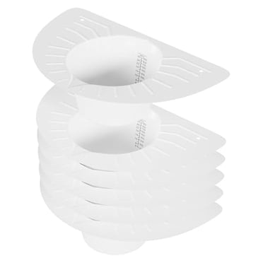 Chapeaux d'Urine pour Toilettes, Chapeaux de Toilette Universels pour Attraper l'Urine, Lot de 6 Contenants d'Échantillon d'Urinoir 30oz/900cc, 6 * Chapeaux de Collecte d'Urine pour Toilettes