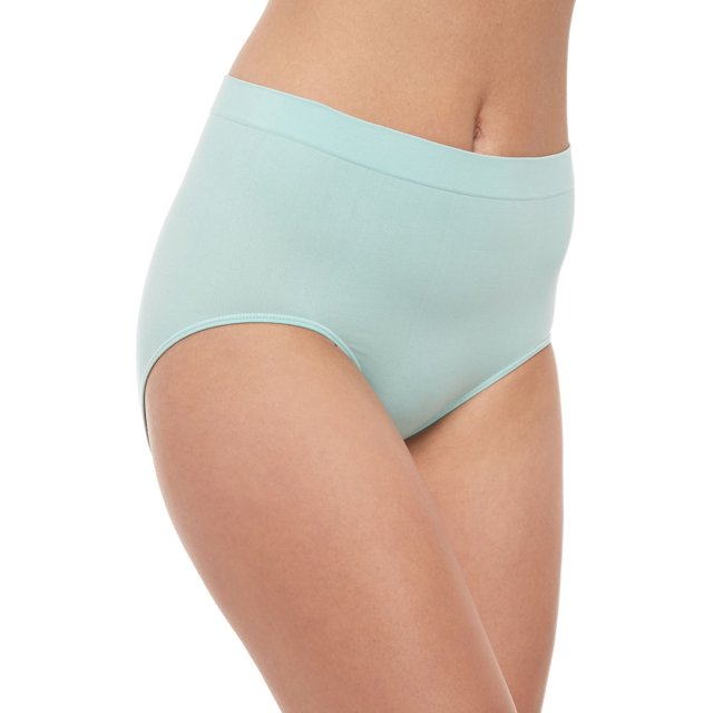 Bali Womens One Smooth U All Around Smoothing Brief, 7, Pale Seafoam