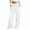 White, variant on yardsong High Waisted Stretchy Denim Pants Women Wide Leg Loose Elastic Waist Drawstring Pull On Jeans with Pockets Blue,S