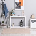 thumbnail image 2 of HOMCOM Table Console en Bois Tiroir de Rangement Étagère Présentoir d'Entrée, 2 of 8